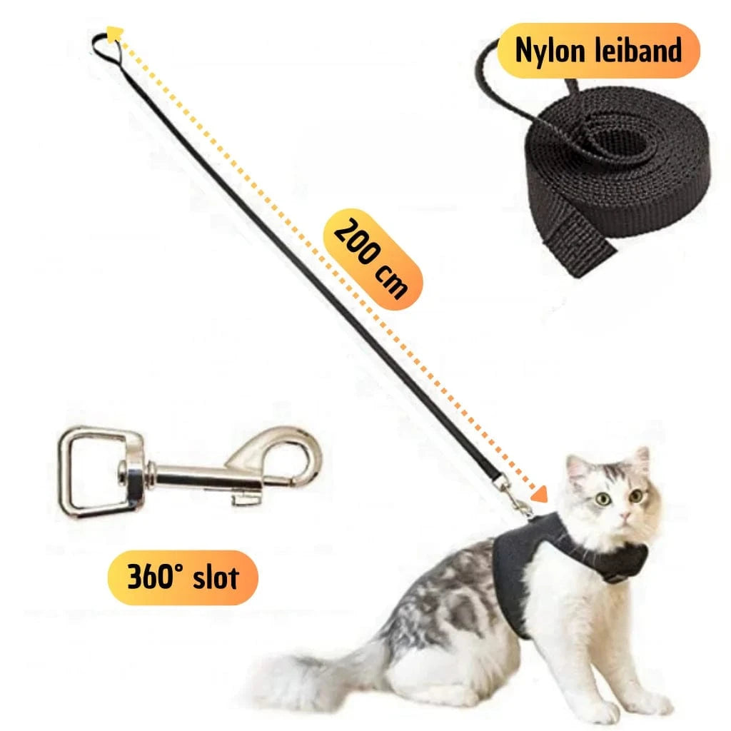 Kattentuigje met looplijn