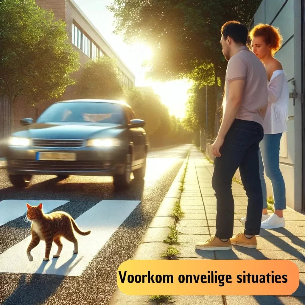 Kattentuigje met looplijn