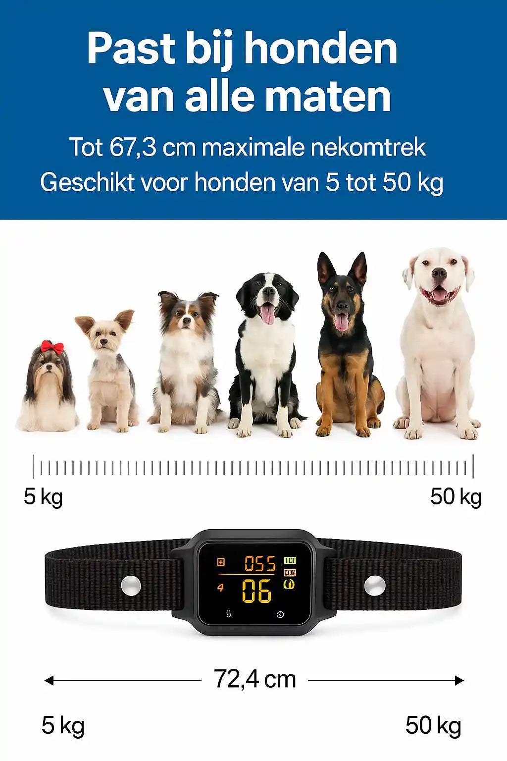 Anti blafband honden
