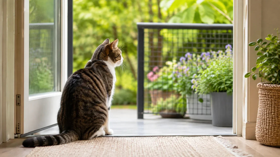 Binnenkat naar buiten laten, zo pak je het veilig en rustig aan
