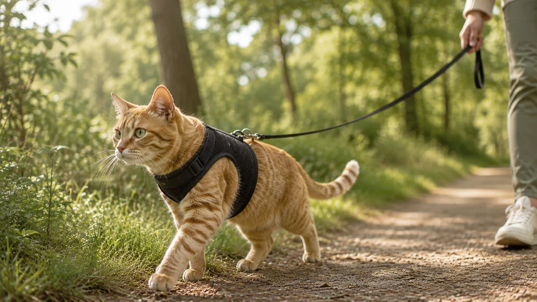 Wandelen met je kat, zo ga je veilig samen op pad