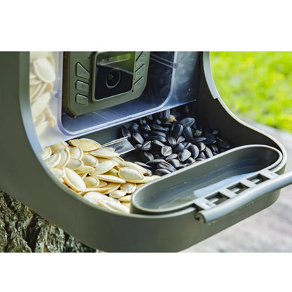 Vogelvoercamera met bewegingssensor