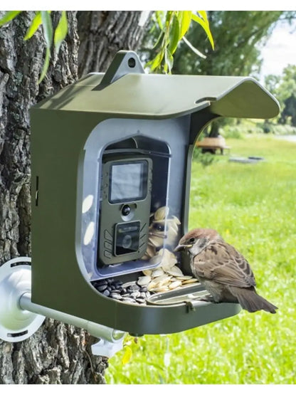 Vogelvoercamera met bewegingssensor