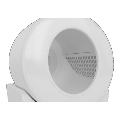 PETLUX V3 automatische kattenbak mat wit detail