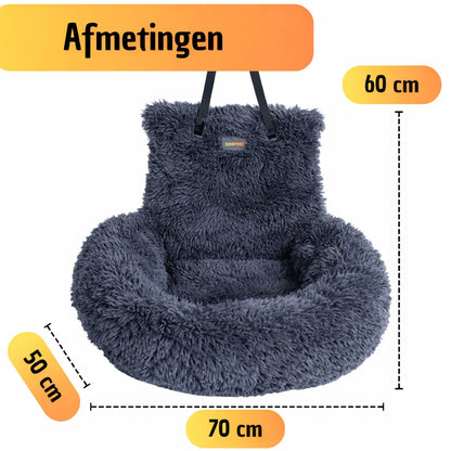 Zootic hondenmand auto, autostoel voor honden
