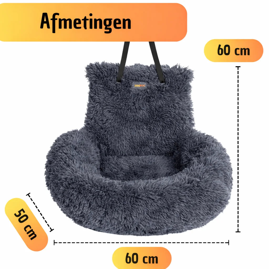 Zootic hondenmand auto, autostoel voor honden